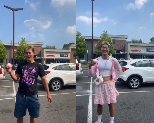 A pink milkshake is turning TikTokers into Barbie
