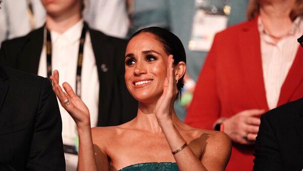 Meghan leads stars arriving at Power of Women event in US